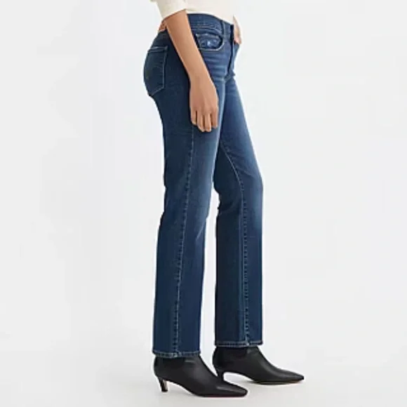 Levi's Classic Straight Mid-Rise Jeans - Picture 8 of 8